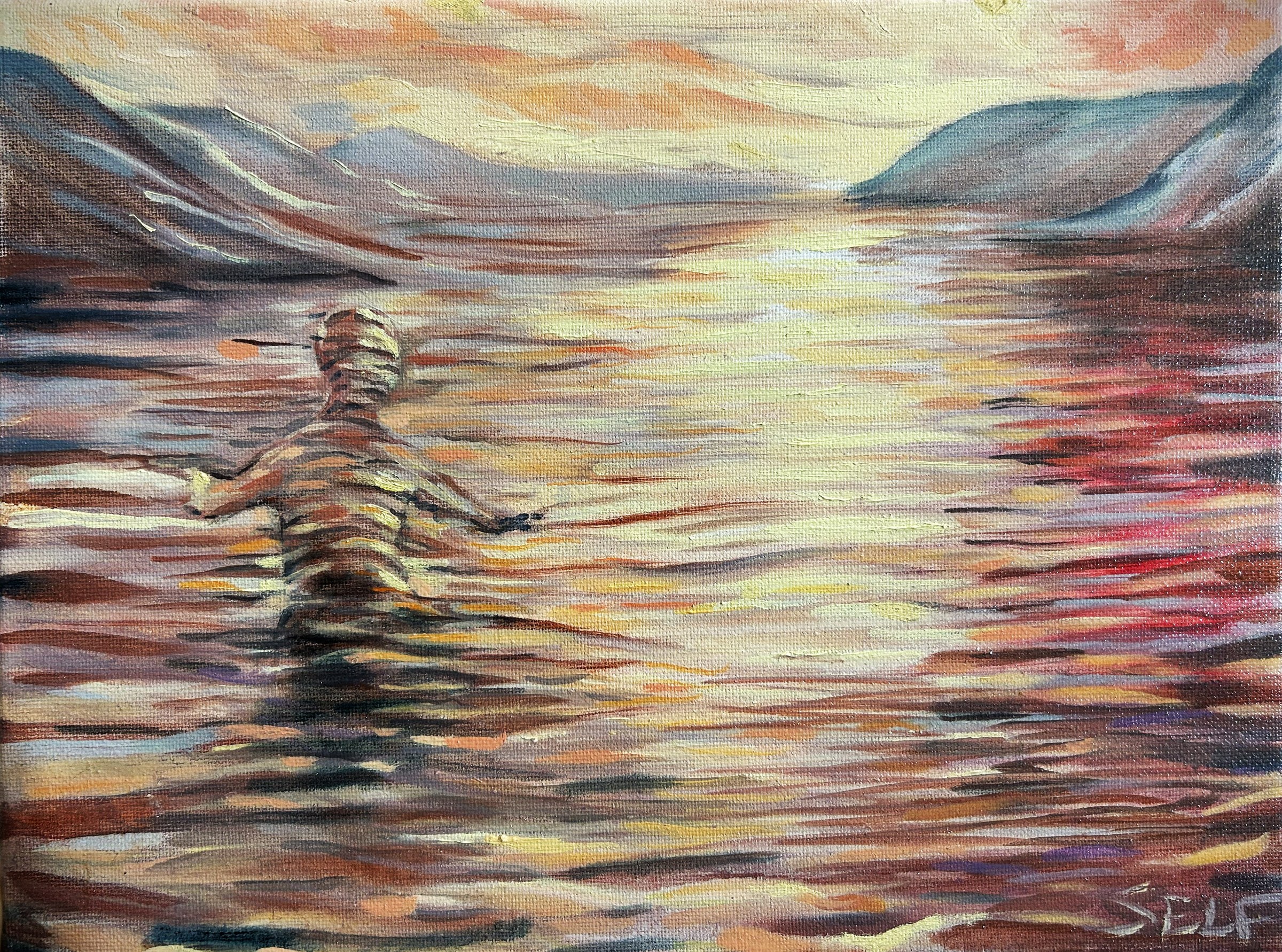 Man Becoming River